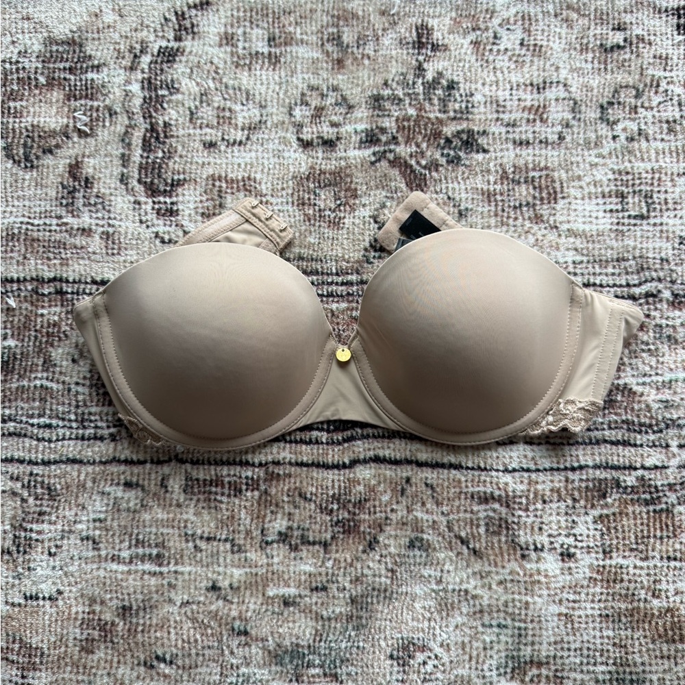 Natori Pure Luxe Strapless Contour Underwire Bra